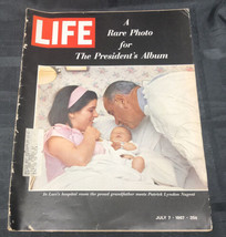 ORIGINAL Vintage Life Magazine July 7 1967 Lyndon Johnson w/grandson - £8.69 GBP