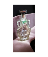 Double Handle Liquor Decanter Clear With Colored Accents Pretty Vintage ... - $13.47