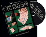OH SNAP! Red (DVD and Gimmick) by Jibrizy Taylor and SansMinds - Trick - £23.22 GBP