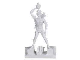 Colossus of Rhodes Colossal Statue of the Sun God Helios Cast Marble 30 cm - £49.26 GBP