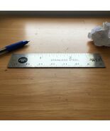 6 Inch Flexible Precision Stainless Steel Ruler with Non-Slip Cork Backing - $87.33 MXN