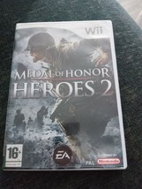 Medal Of Honour Heroes 2 Game Nintendo Wii PAL - £7.19 GBP