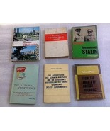 old 6 albanian books-Enver Hoxha-communism time-illustrated- 3 languages... - $19.80+