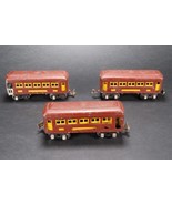 Lionel Train Set Metal 607 Pullman &amp; 608 Observation Car 3 pcs - $99.00