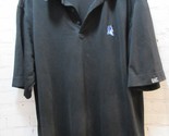 Duke University NC Blue Devils Black Polo shirt XXL men&#39;s Cutter Buck Dr... - £10.08 GBP
