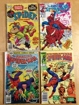 Lot of 4 Spiderman comics Chaos in Calgary 4/Spectacular 83/Amazing 159/ 23 - £14.35 GBP