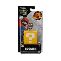 Jakks Pacific Super Mario Bros Movie GOOMA Mini Figure 1.25&quot; - NIB - £4.21 GBP