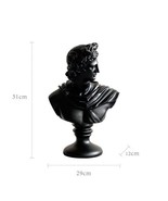 David Venus Bust Statue Michelangelo Buonarroti Resin Cabinet Soft Livin... - £37.03 GBP