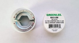[Greenlee KA12-250] 12 Ton Crimping Die (KA12-3/0 AL) for Aluminum Conne... - $1,415.32 MXN