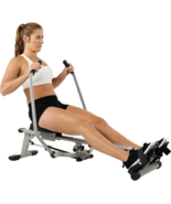 Sunny Health &amp; Fitness Smart Compact Full Motion Rowing Machine, Full-Bo... - $135.99