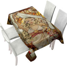 Stunning Woman Goddess of Cheese Tablecloth - $51.95 CAD+