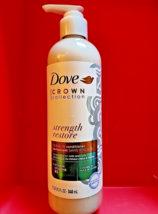 DOVE CROWN COLLECTION STRENGTH RESTORE LEAVE IN  CONDITIONER  JOJOBA OIL - £13.88 GBP