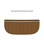 2007 Supreme 232 Swim Platform Step Pad Boat EVA Foam Faux Teak Deck Flo... - $499.21 CAD