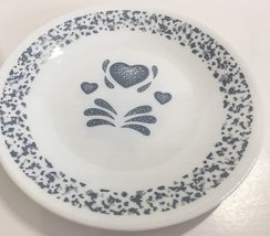 Corelle Livingware 6-3/4-Inch Bread and Butter Plate, Blue Hearts - £11.55 GBP
