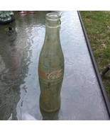 Brenham Texas VTG 10 Fl. Oz. Coca Cola Green Glass Pop Bottle - $8.59