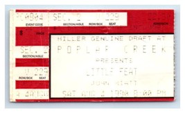 Little Feat Concert Ticket Stub August 4 1990 Chicago Illinois - £19.77 GBP