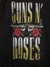 Nwt - Guns N&#39; Roses Logo Adult Size Xl Black Short Sleeve Tee - £11.21 GBP
