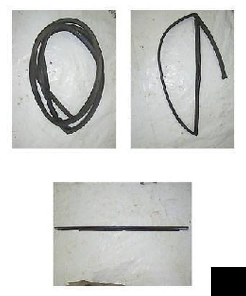 2000 Mazda 626 2.5L V6 Left Rear Door Window Seals Trim - $11.88