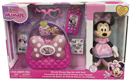 Disney Junior Minnie Bag Set With Doll  Toys 2023 - £41.17 GBP