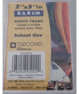 Freestanding Borderless Plastic Photo L-Frame 2x3 Inch Portrait  - £2.36 GBP