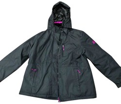 ZeroXposur Black Women&#39;s Down Filled Detachable Hood Coat Jacket Size 2X... - £55.94 GBP