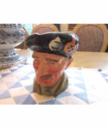 VINTAGE 1939-1955 ROYAL DOULTON LG TOBY JUG MONTY 6&quot; NICE ENGLAND EARLY ... - $38.56