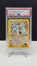 2000 Pokémon Gym Challenge 1st Edition #6 Giovanni’s Machamp Holo PSA 9 ... - $247.49