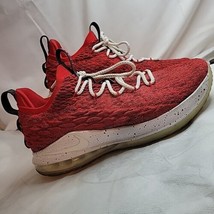 Size 12 Nike Zoom LeBron 15 Low University Red - $46.34