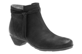 Abeo Nella Ankle Booties Black  Size US 7 Neutral Footbed ( $) - £61.64 GBP