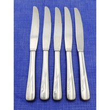 Set of 5 Oneida Oceanic Dinner Knives Stainless Flatware Vtg - $409.89 MXN