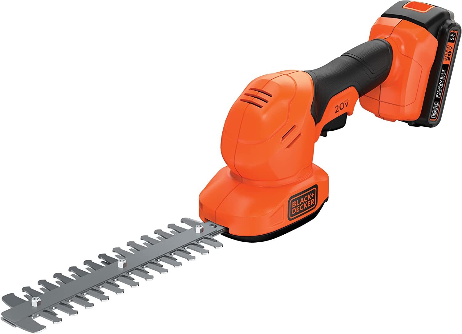 Black Decker 3/8 In Cordless Shear Shrubber Kit (Bcss820C1) With 20V Max* - $99.99