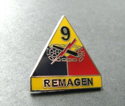 Phantom 9th Armored Division Us Army Lapel Pin Badge 1 Inch Remagen - £4.28 GBP