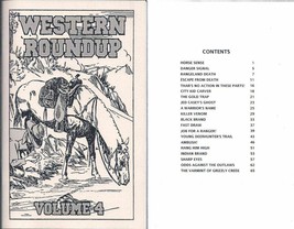Western Roundup - Volume 4 - Western Short Story Anthology - 2019 OWP Ch... - £5.48 GBP