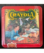 Crayola Nostalgic Collectors Tin Box 64 Crayons Coloring Holiday 1992 New - £11.97 GBP