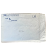 vintage International Telephone &amp; Telegraph Corporation Envelope 9x12 In... - £15.12 GBP