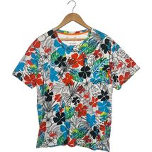 Robert Graham Shirt Mens XL Blue Tropical Floral Hibiscus Flamingo Hawaiian - €29,99 EUR Robert Graham Shirt Mens XL Blue Tropical Floral Hibiscus Flamingo Hawaiian - €29,99 EUR