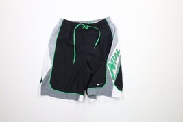 Vtg Nike Mens Medium Distressed Spell Out Travis Scott Mini Swoosh Lined Shorts - £27.36 GBP