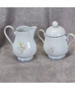Noritake Ireland Anticipation 2963 Cream and Sugar Bowl with Lid - $22.53