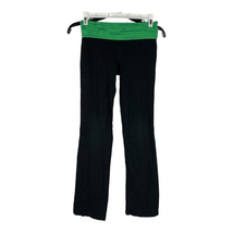 Old Navy Active Youth Girls Black &amp; Green Activewear Leggings Size Large... - £14.71 GBP