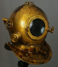 Nautical Vintage Diving Helmet US Navy Mark V Scuba Diver Helmet For Hom... - £126.59 GBP