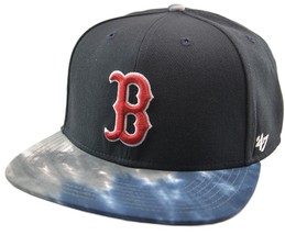 &#39;47 Boston Red Sox Team Color Truckin MLB Captain 2 Tone Snapback Hat - £21.40 GBP