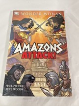 Wonder Woman Amazons Attack DC Hardcover NEW SEALED  Will Pfeifer Pete Woods - £23.22 GBP