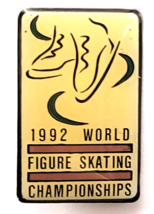 1992 World Figure Skating Championships Pin Oakland California Event Sou... - $12.99 1992 World Figure Skating Championships Pin Oakland California Event Sou... - $12.99
