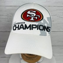 San Francisco 49ers SF Baseball Hat Cap M L Conference Champions 2012 Ne... - $44.99