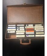 Leather Case With 22 Vintage Gospel 8-Track Tapes - $22.99