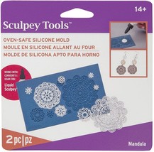 Liquid Sculpey Silicone Bakeable Mold W/Squeegee-Mandala (Pack of 1) - €34,49 EUR
