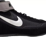 Nike Men's Speed Sweep VII Lace Up Wrestling Shoes Black/Silver Size 11.5 - $79.69