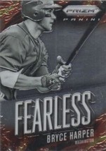 2014 Panini Prizm Fearless #15 Bryce Harper NM-MT Nationals - $5.17