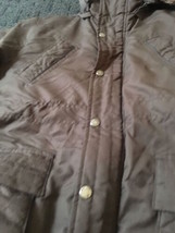 Boys Timberland Zip Up Coat/Jacket Brown Size 4 - £34.90 GBP