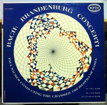 Paul Sacher Bach Brandenburg Concerti Vinyl Record [Vinyl] Paul Sacher - £16.16 GBP